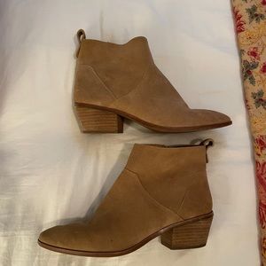 Sole Society Suede Booties